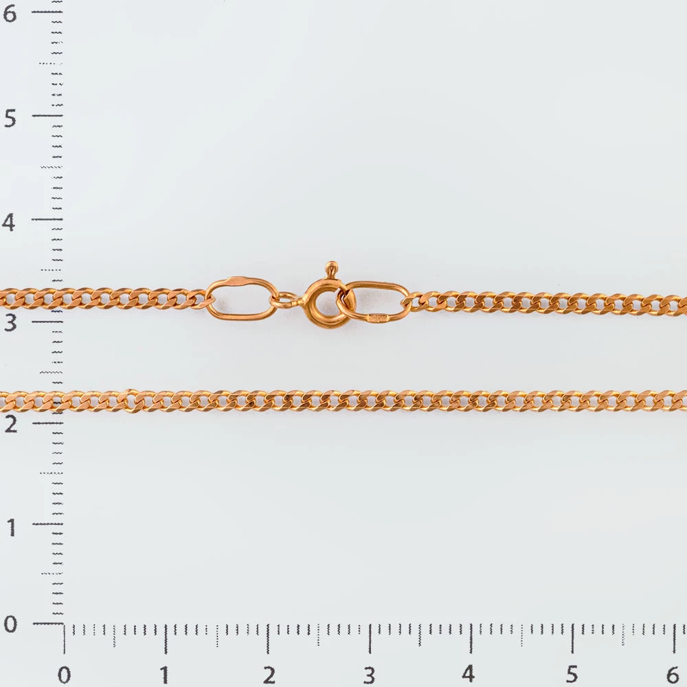 Цепь из красного золота 585 пробы