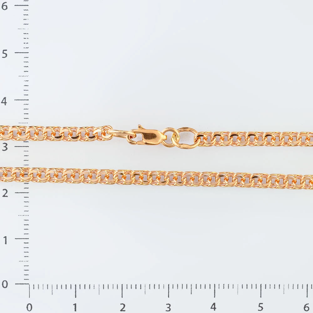 Цепь из красного золота 585 пробы