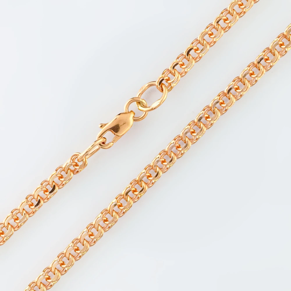 Цепь из красного золота 585 пробы