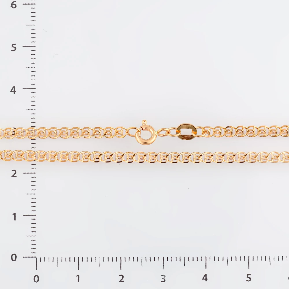 Цепь из красного золота 585 пробы