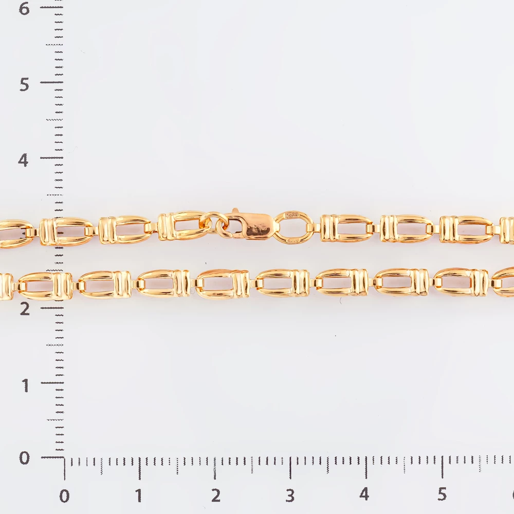 Цепь из красного золота 585 пробы