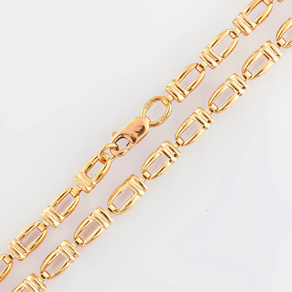 Цепь из красного золота 585 пробы