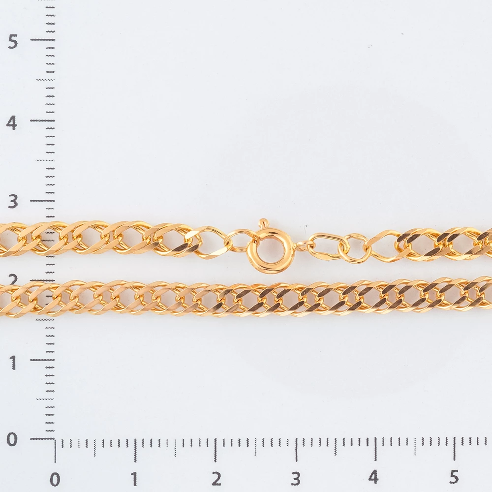 Цепь из красного золота 585 пробы