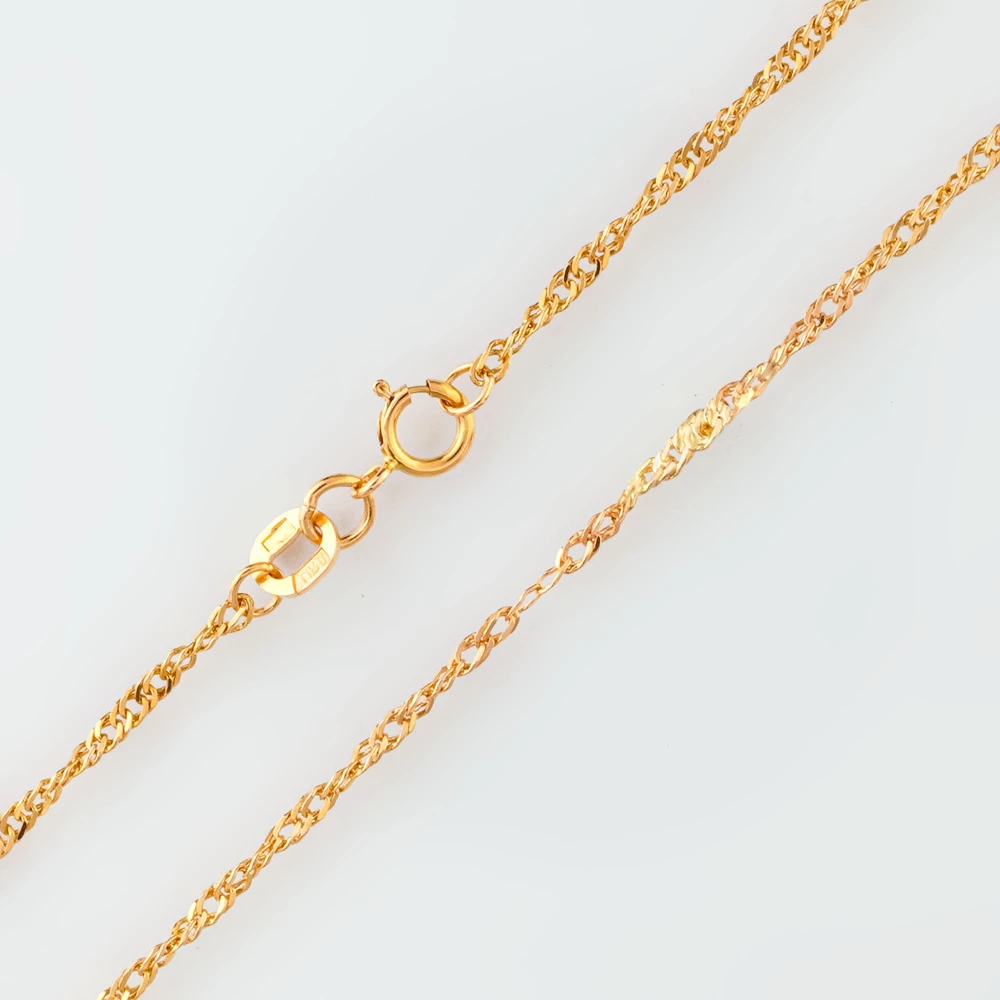 Цепь из красного золота 585 пробы