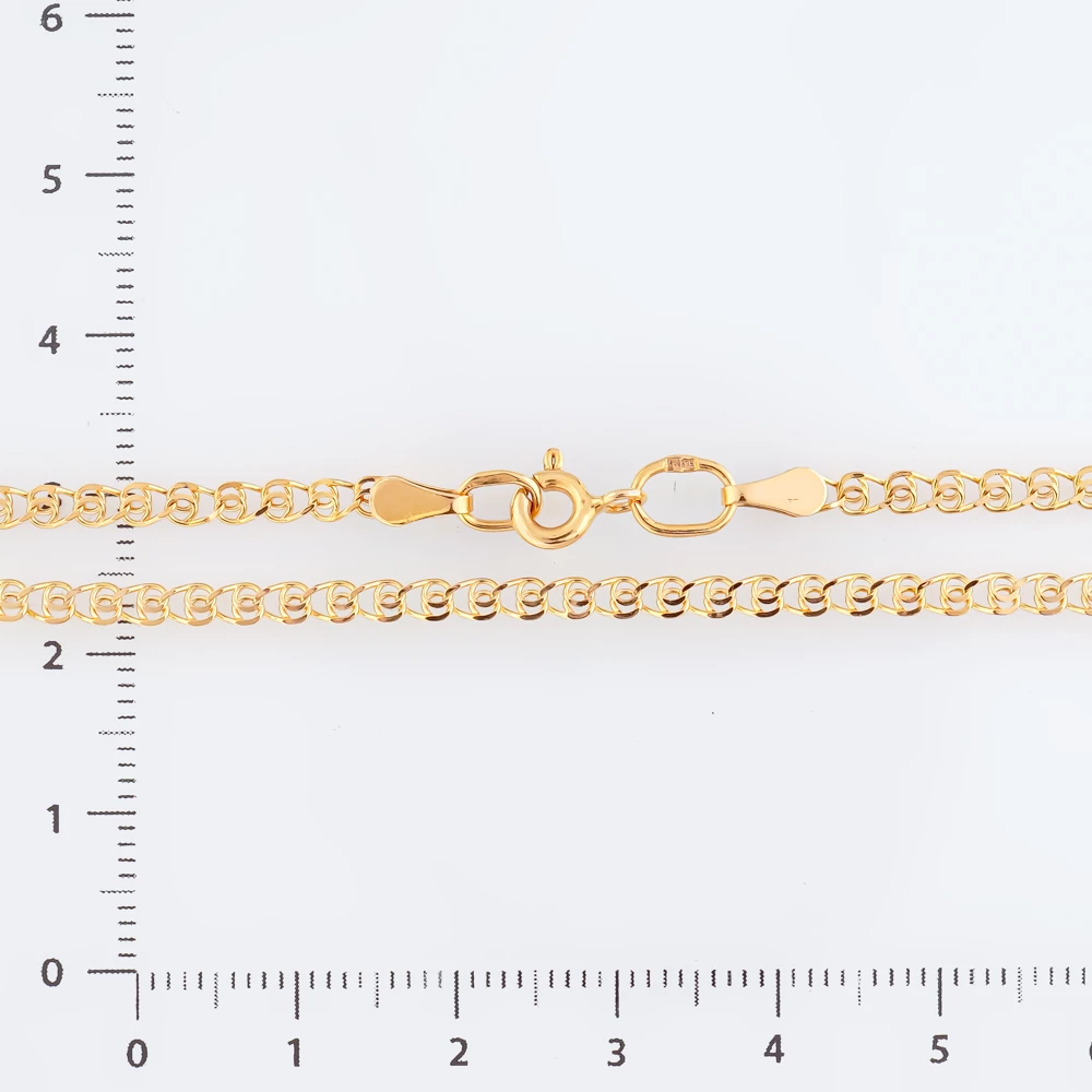 Цепь из красного золота 585 пробы 2