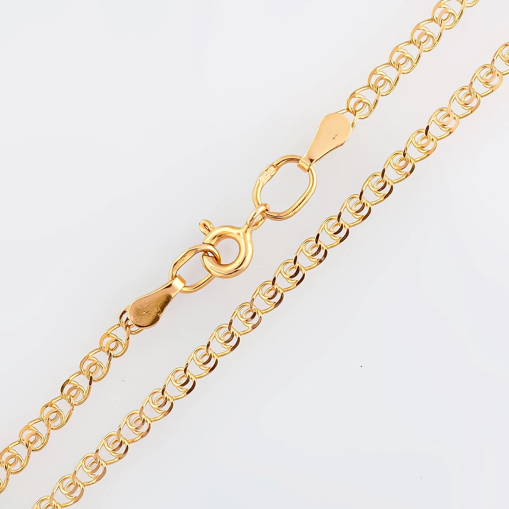 Цепь из красного золота 585 пробы 1