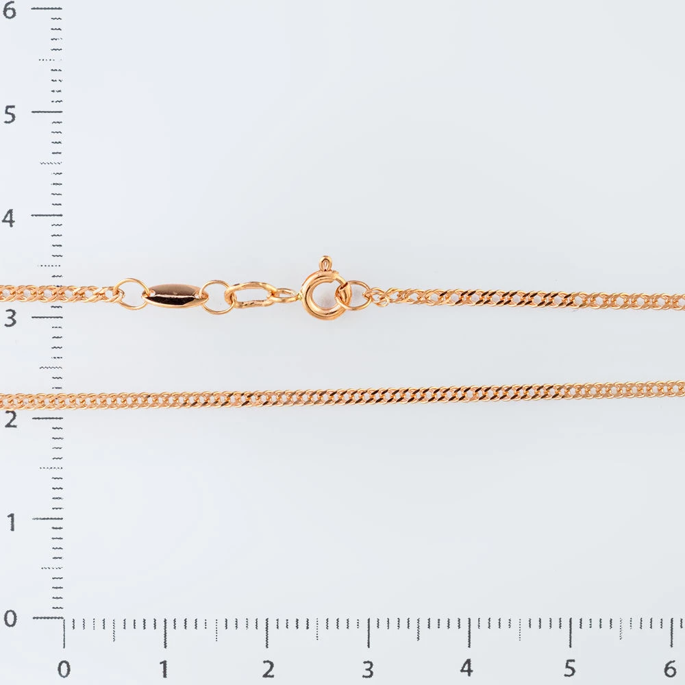 Цепь из красного золота 585 пробы