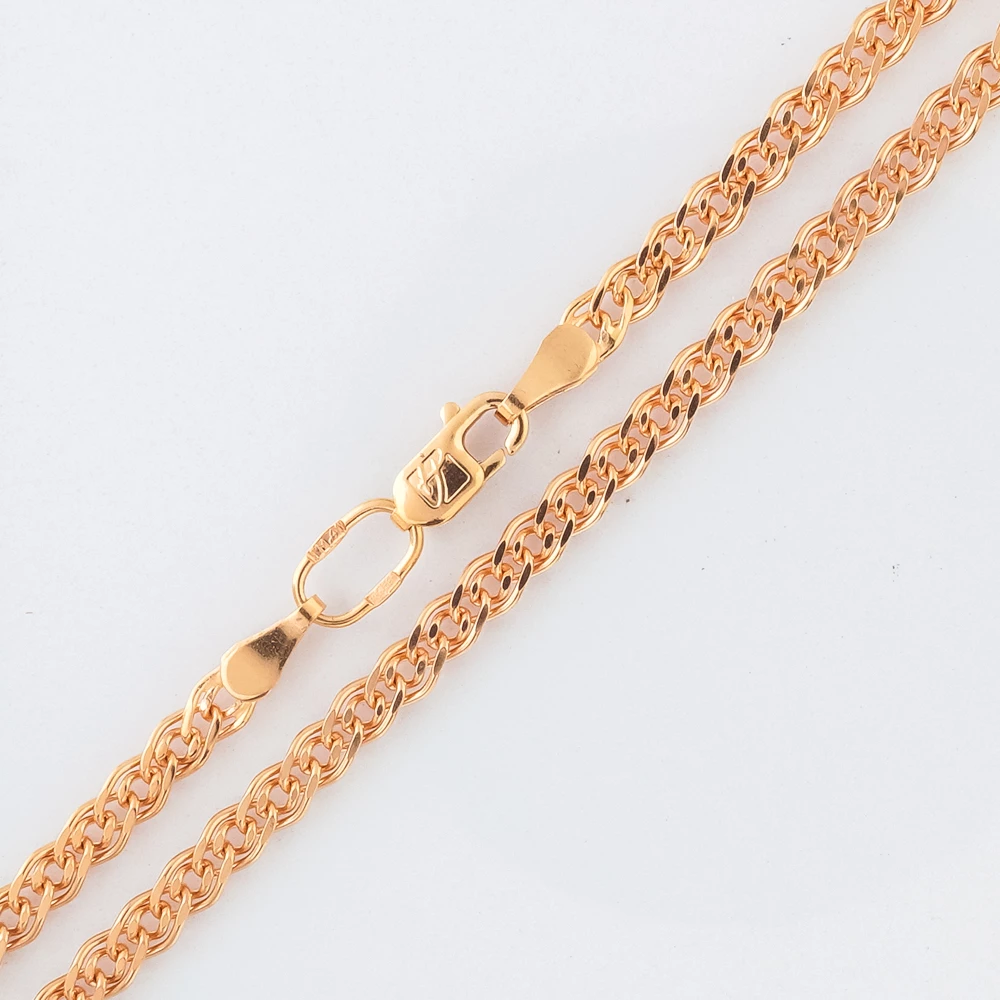 Цепь из красного золота 585 пробы