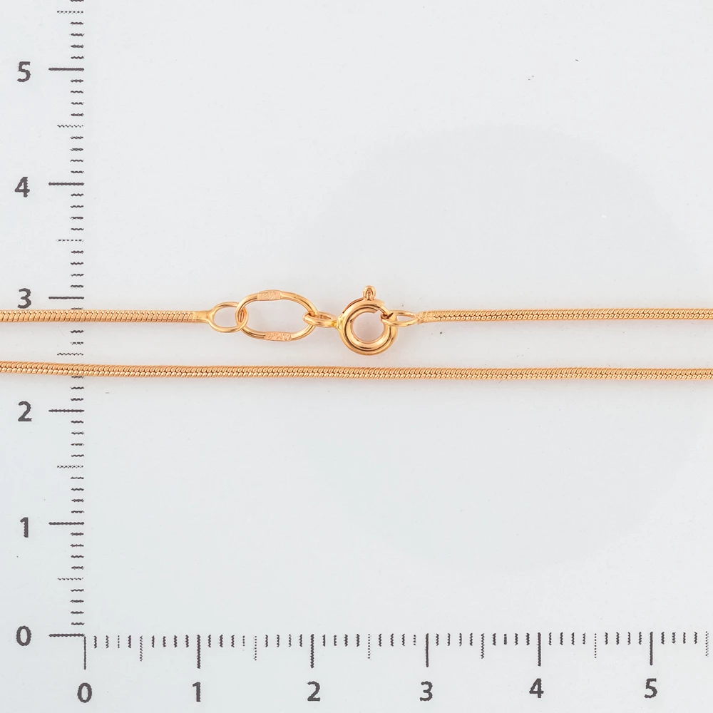 Цепь из красного золота 585 пробы