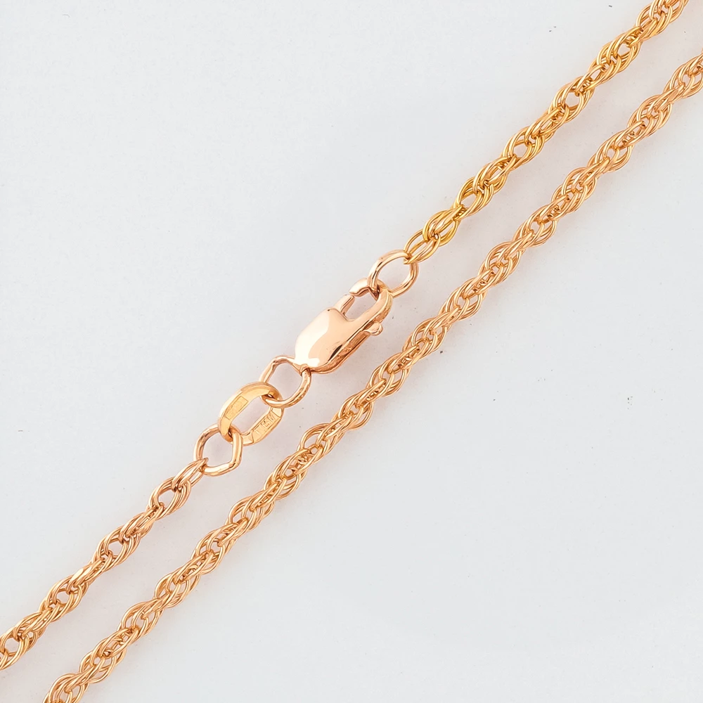 Цепь из красного золота 585 пробы