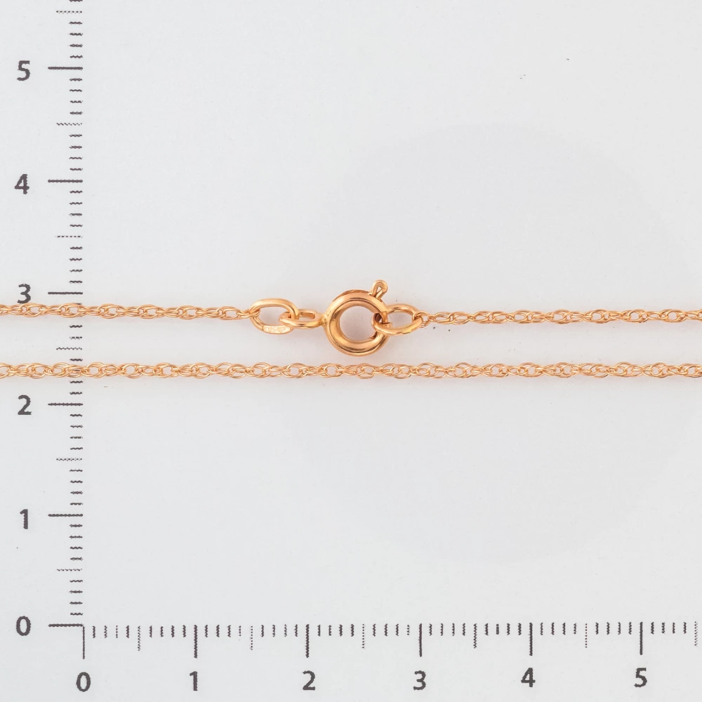 Цепь из красного золота 583 пробы