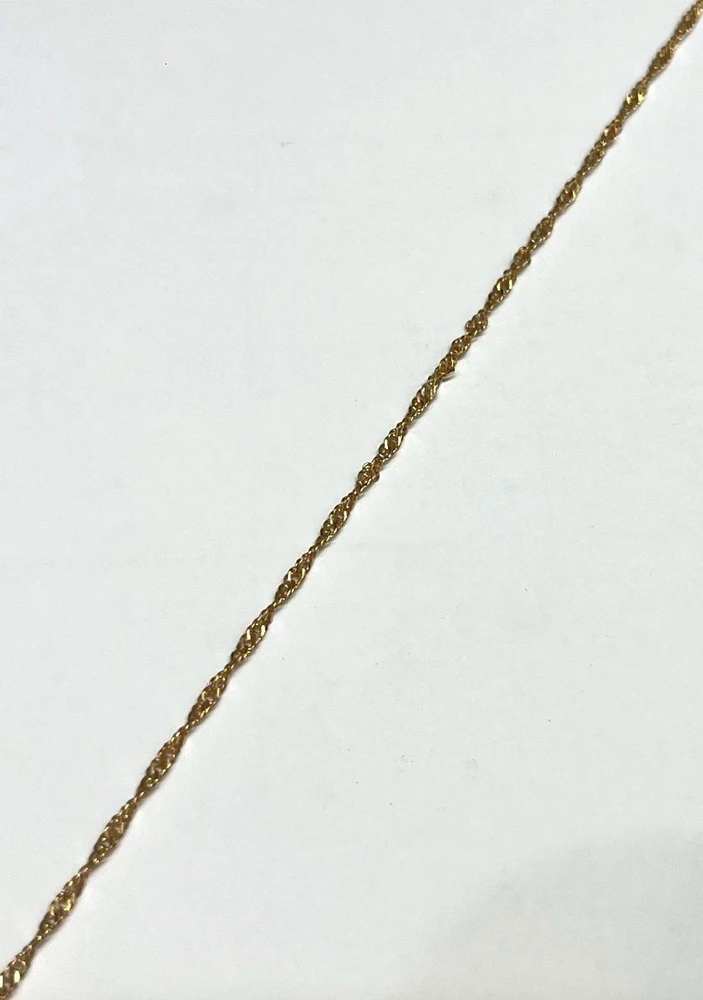 Цепь из красного золота 585 пробы