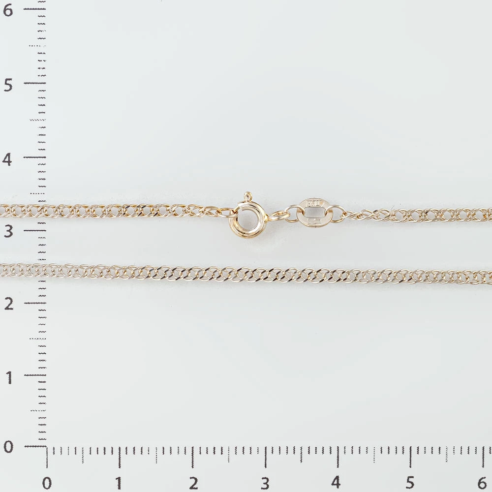 Цепь из белого золота 585 пробы