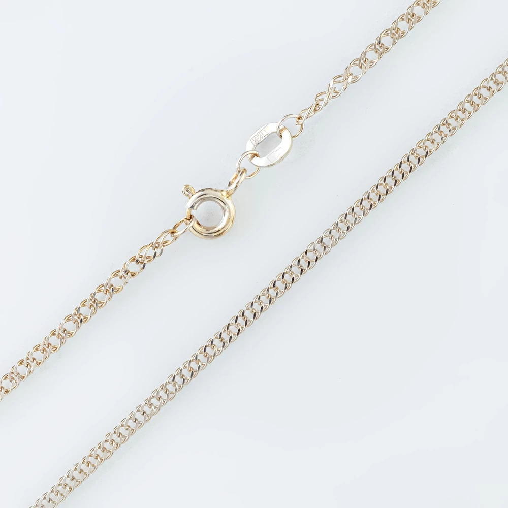 Цепь из белого золота 585 пробы