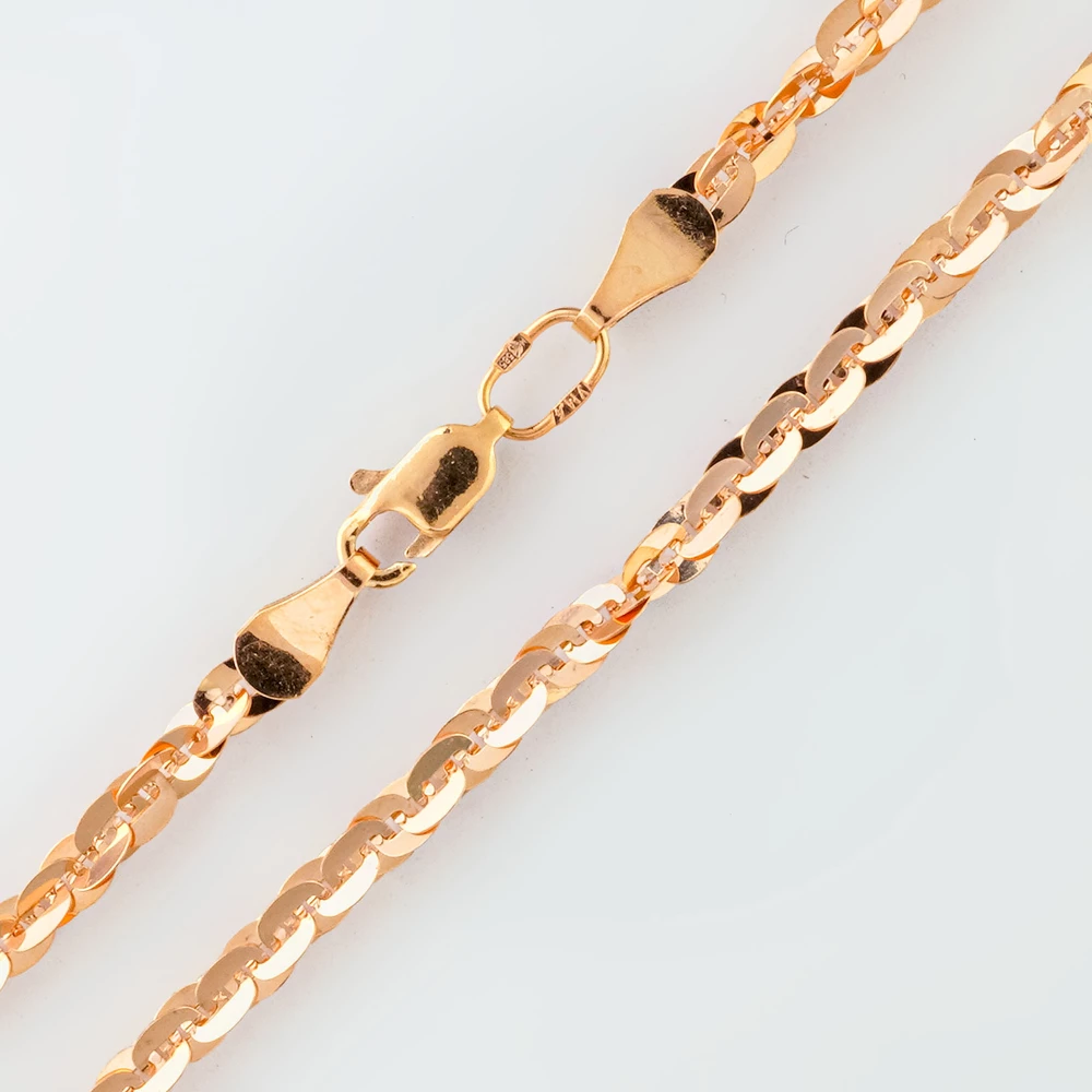 Цепь из красного золота 585 пробы