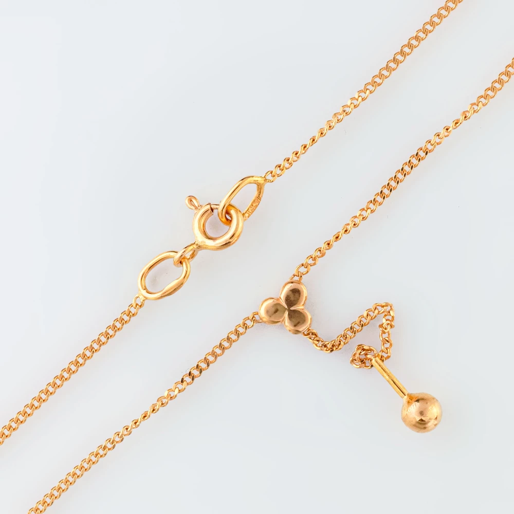 Цепь из красного золота 585 пробы