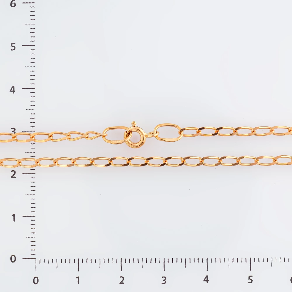 Цепь из красного золота 585 пробы