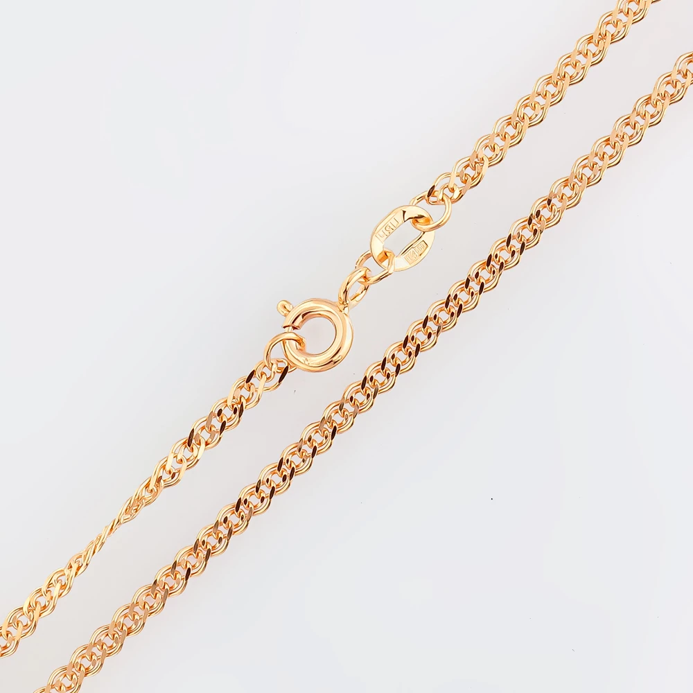 Цепь из красного золота 585 пробы