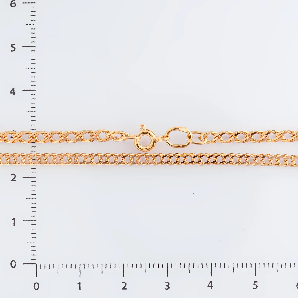 Цепь из красного золота 585 пробы