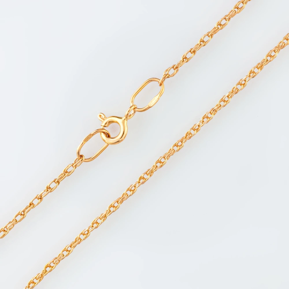 Цепь из красного золота 585 пробы