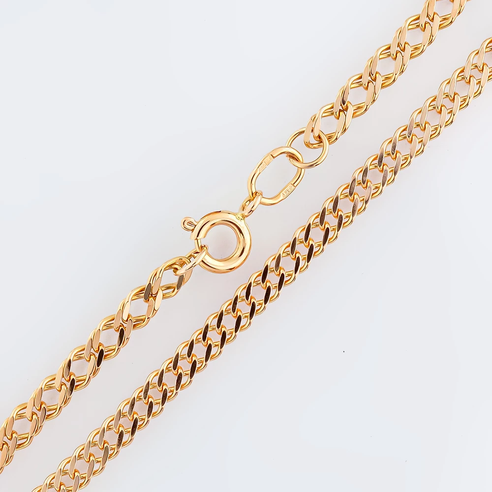 Цепь из красного золота 585 пробы