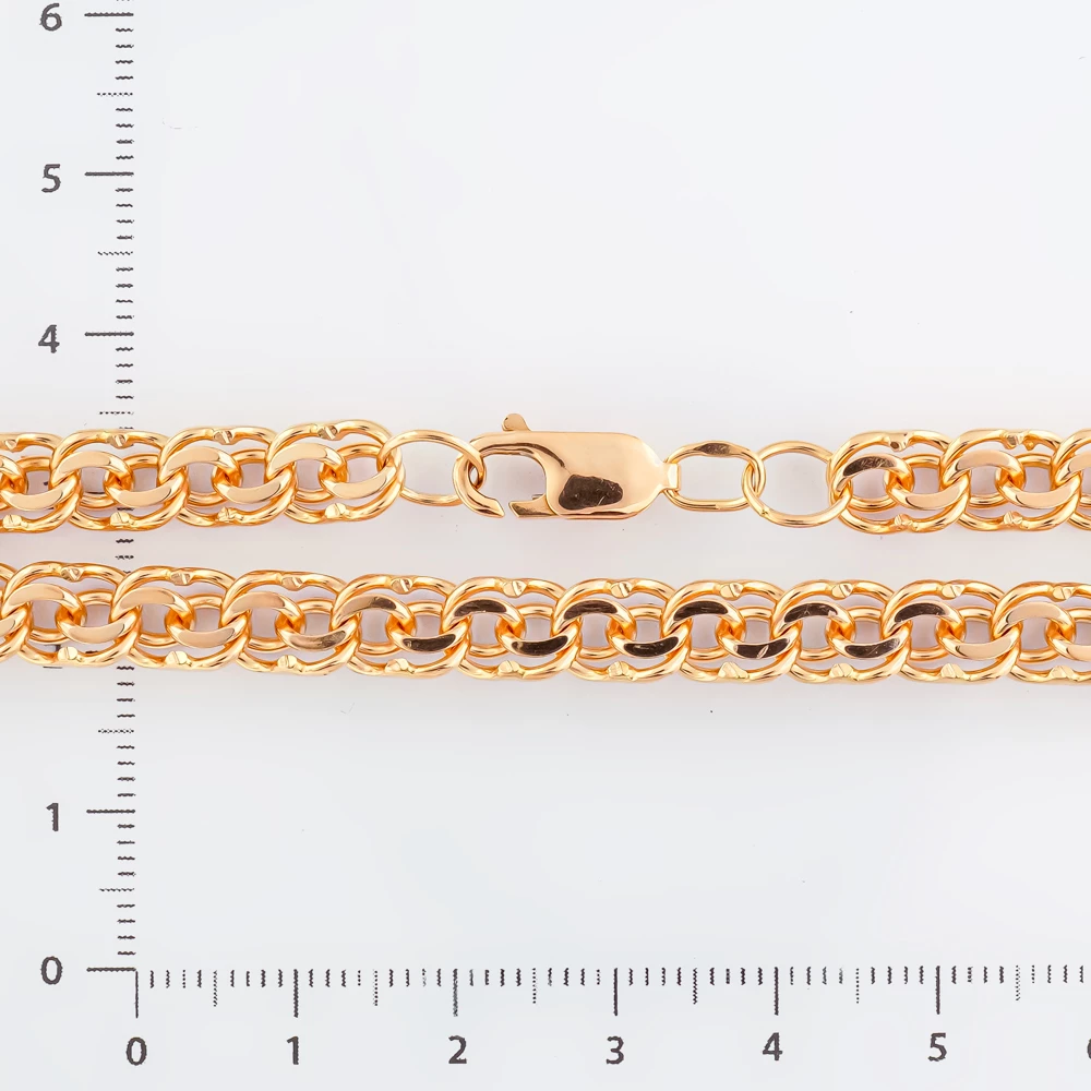 Цепь из красного золота 585 пробы