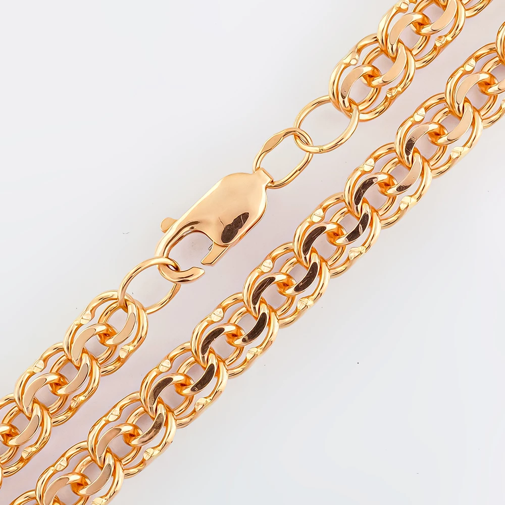 Цепь из красного золота 585 пробы