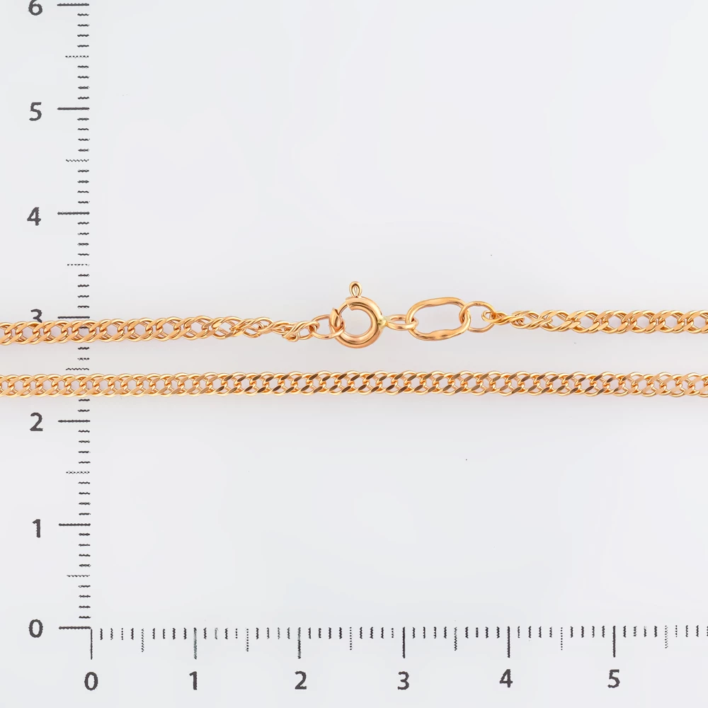 Цепь из красного золота 585 пробы