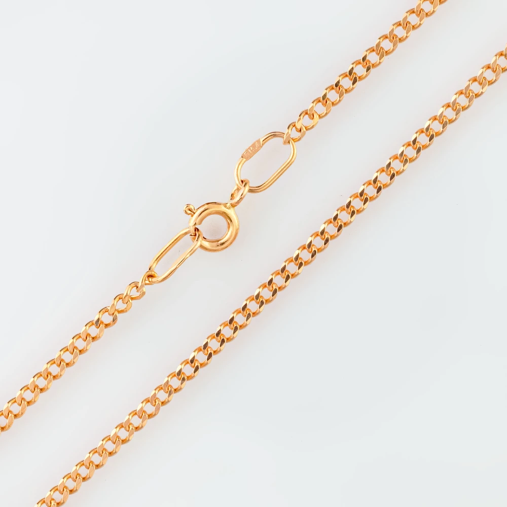 Цепь из красного золота 585 пробы