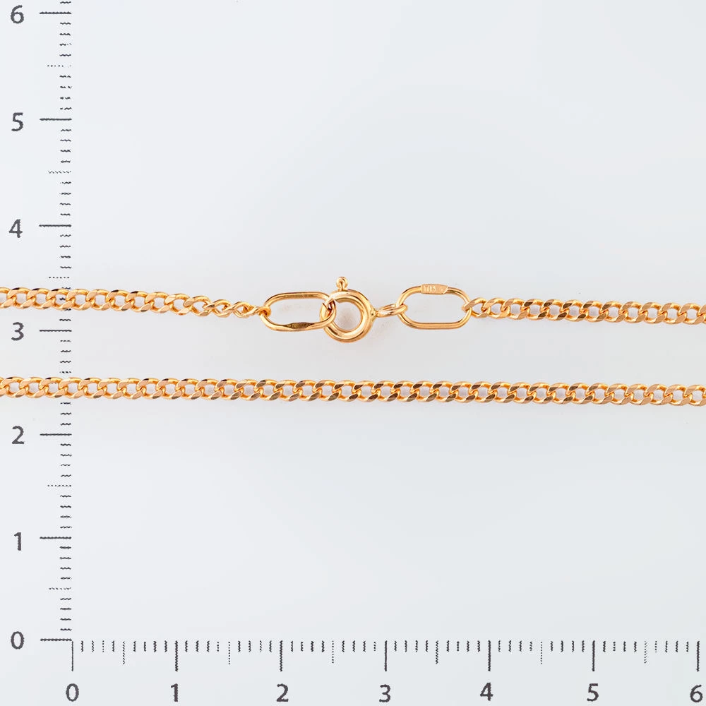 Цепь из красного золота 585 пробы