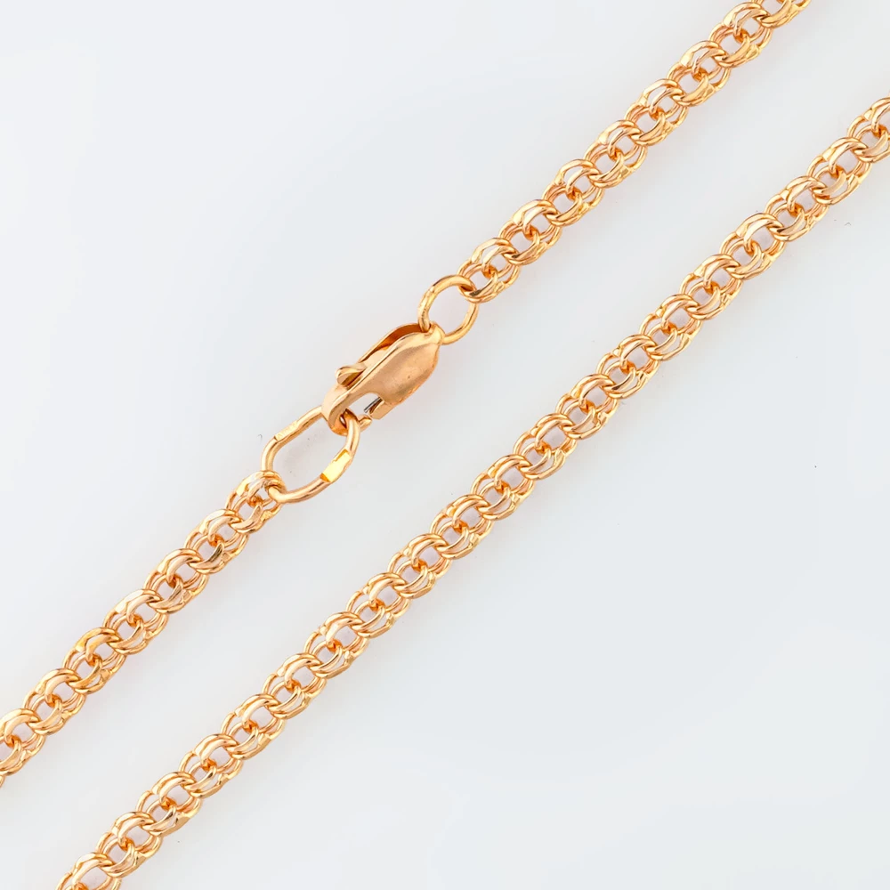 Цепь из красного золота 585 пробы