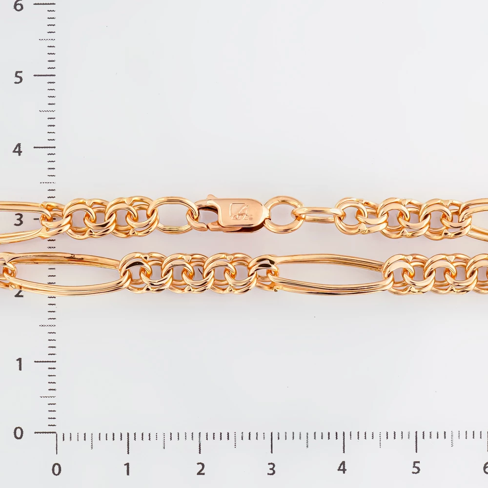 Цепь из красного золота 585 пробы