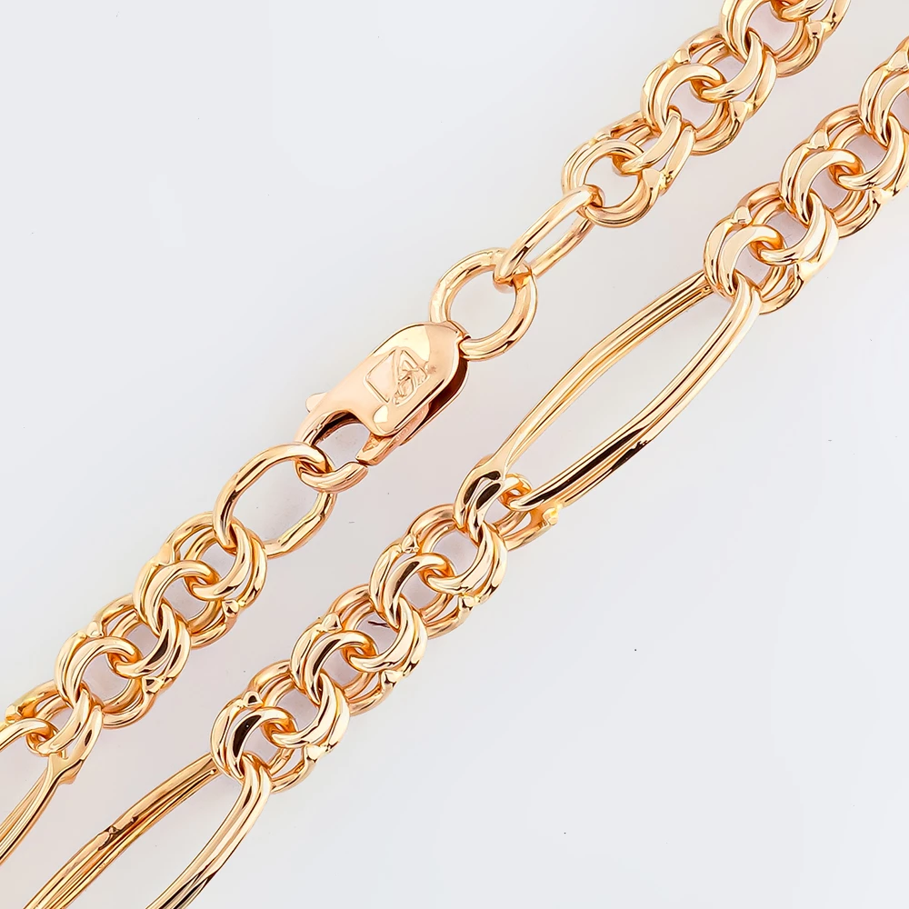 Цепь из красного золота 585 пробы