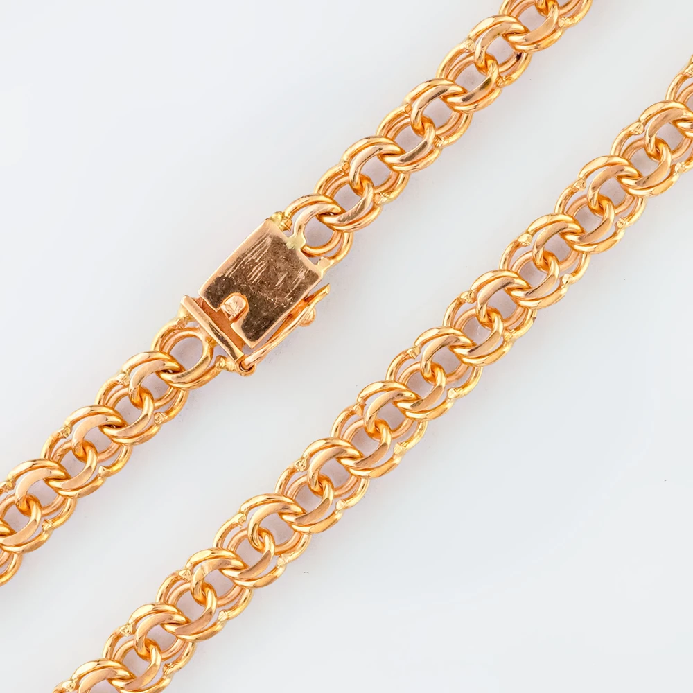 Цепь из красного золота 585 пробы