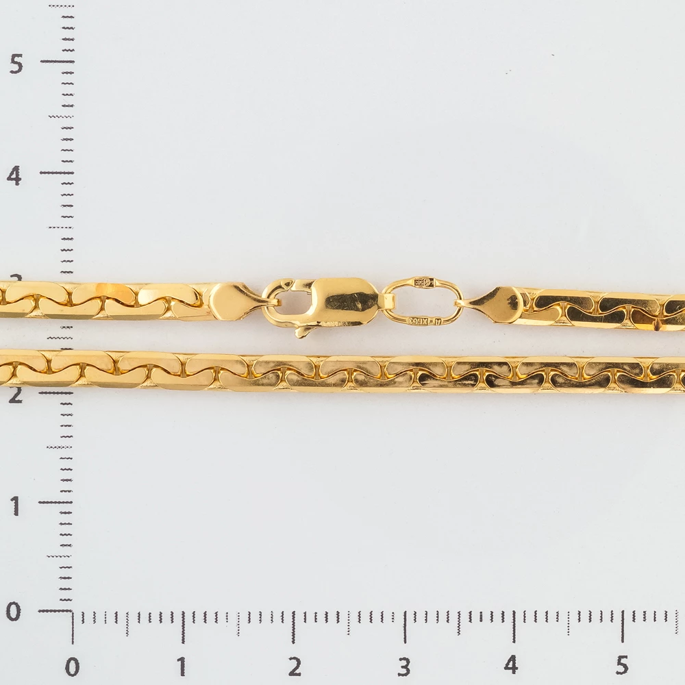 Цепь из желтого золота 585 пробы