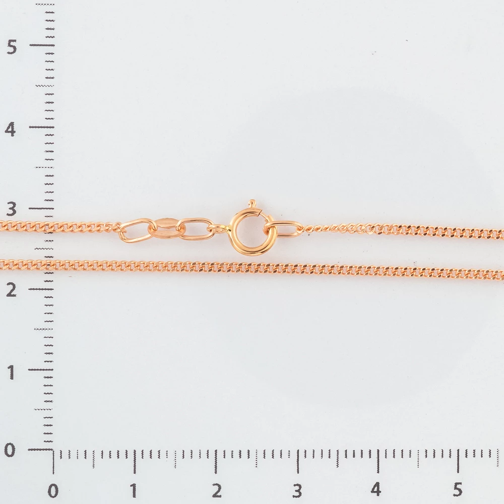 Цепь из красного золота 585 пробы