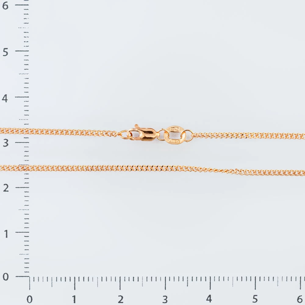 Цепь из красного золота 585 пробы