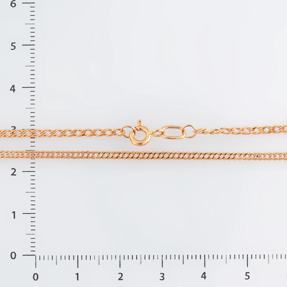 Цепь из красного золота 375 пробы