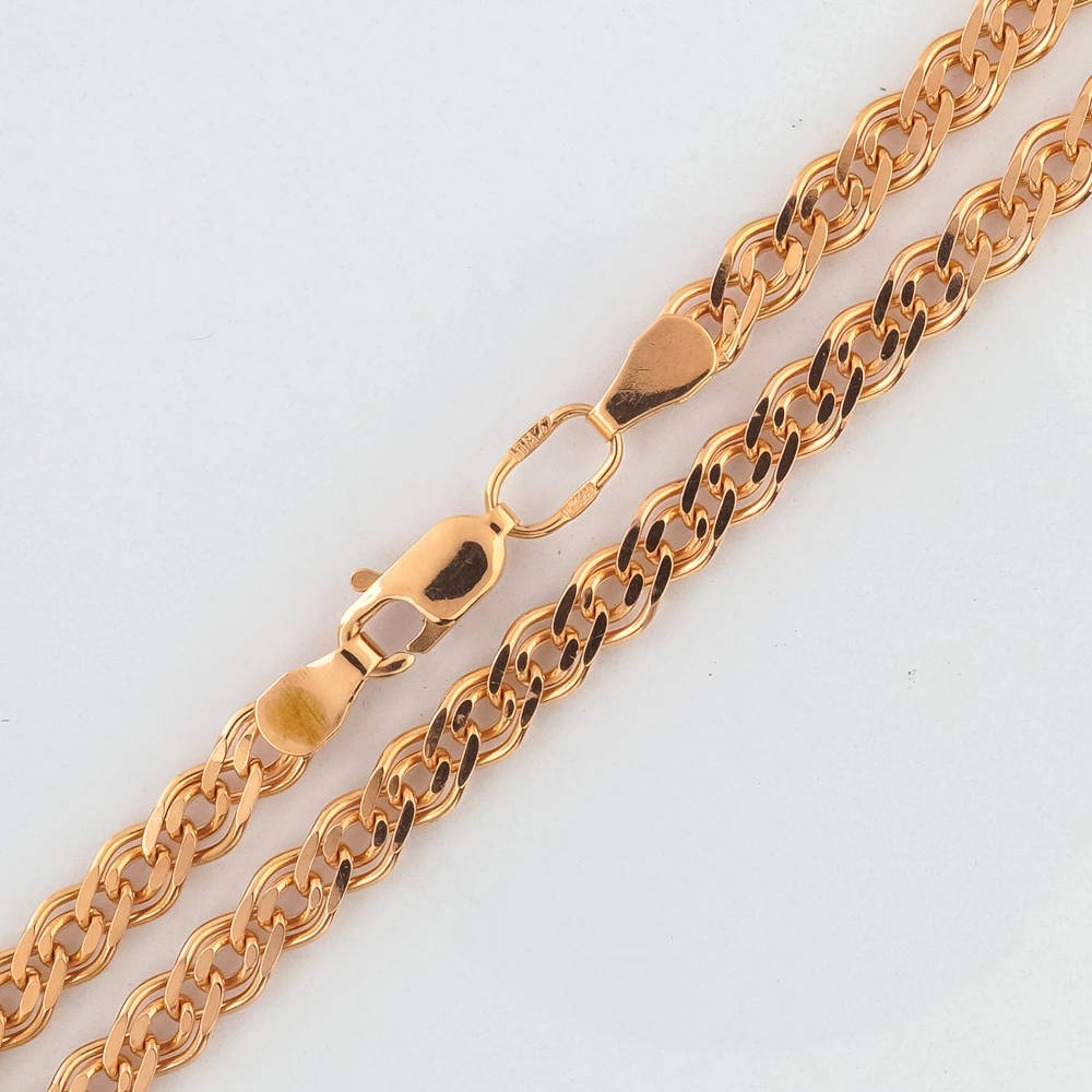 Цепь из красного золота 585 пробы 1