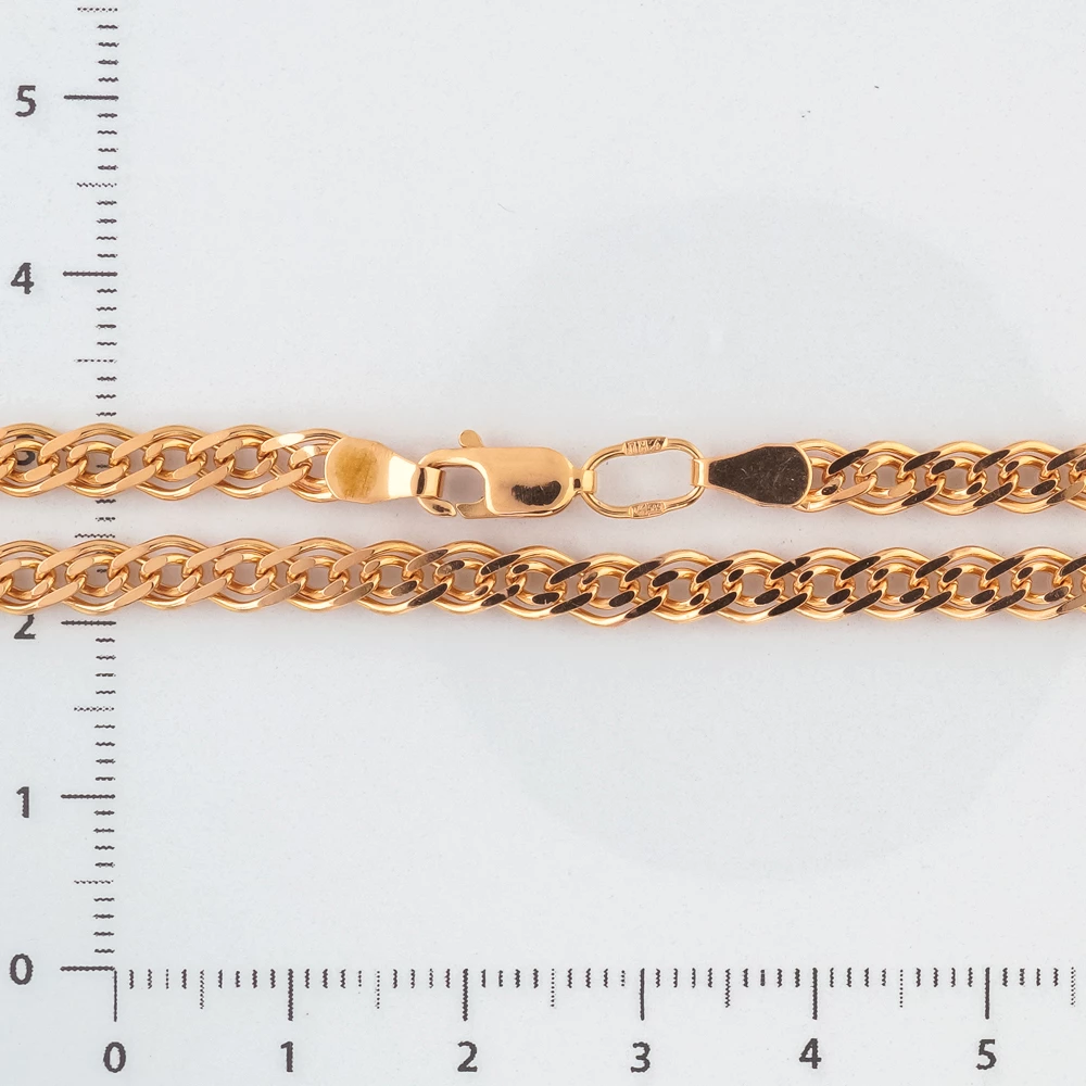 Цепь из красного золота 585 пробы 2