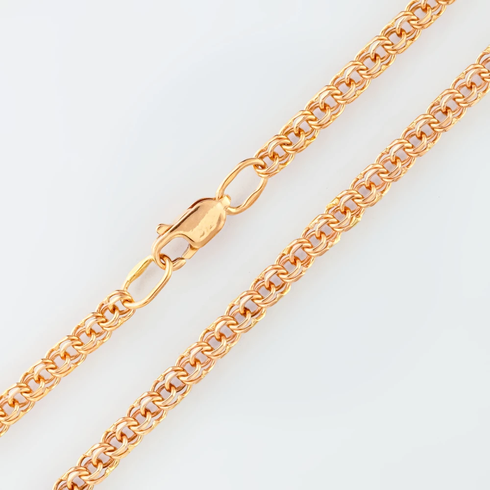 Цепь из красного золота 585 пробы