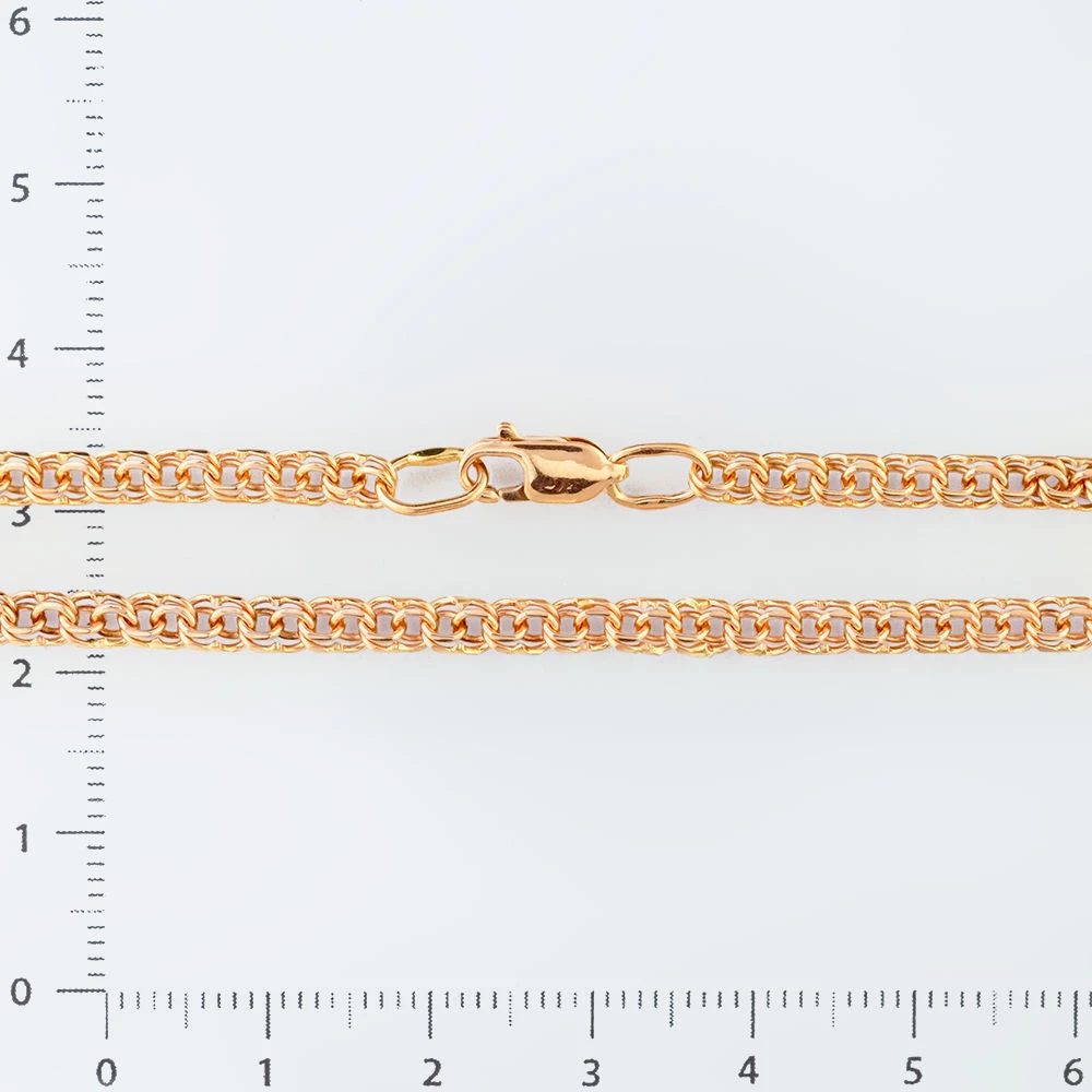 Цепь из красного золота 585 пробы