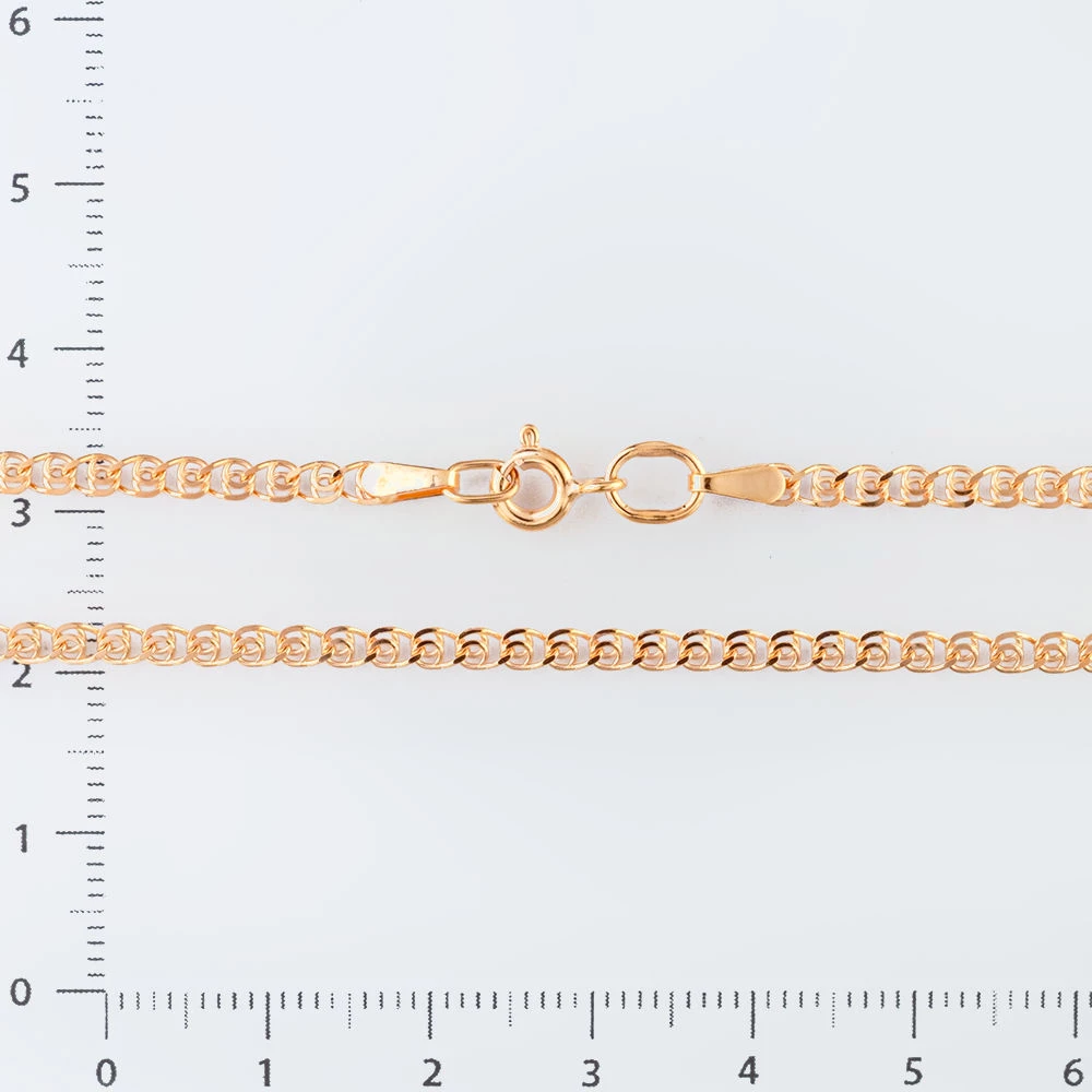 Цепь из красного золота 585 пробы