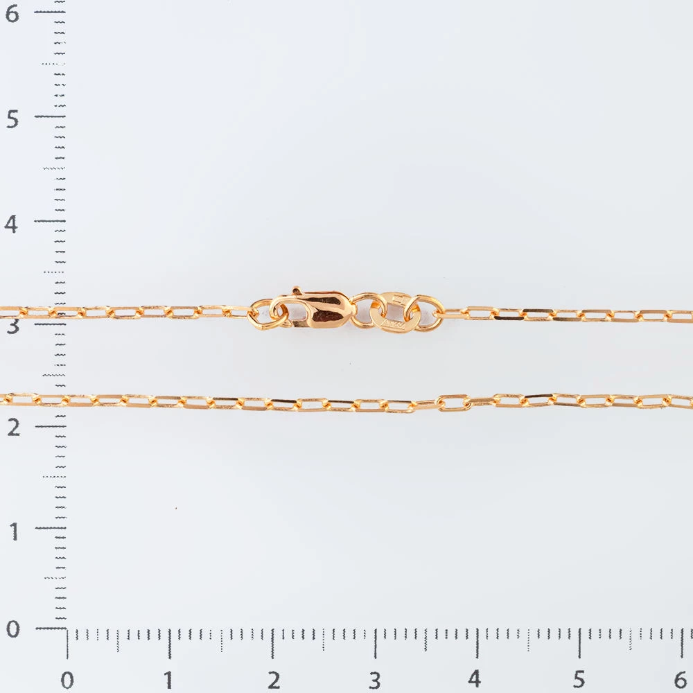 Цепь из красного золота 585 пробы