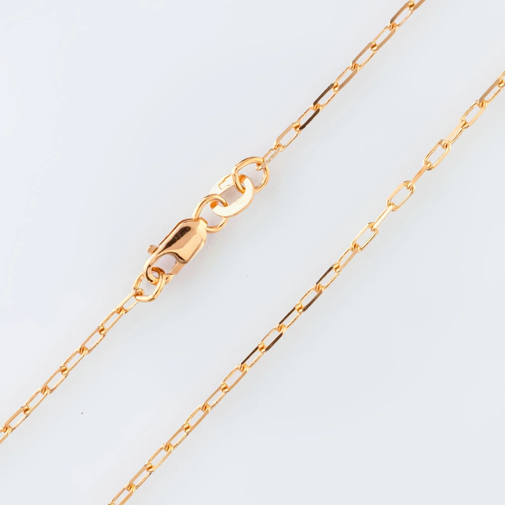 Цепь из красного золота 585 пробы