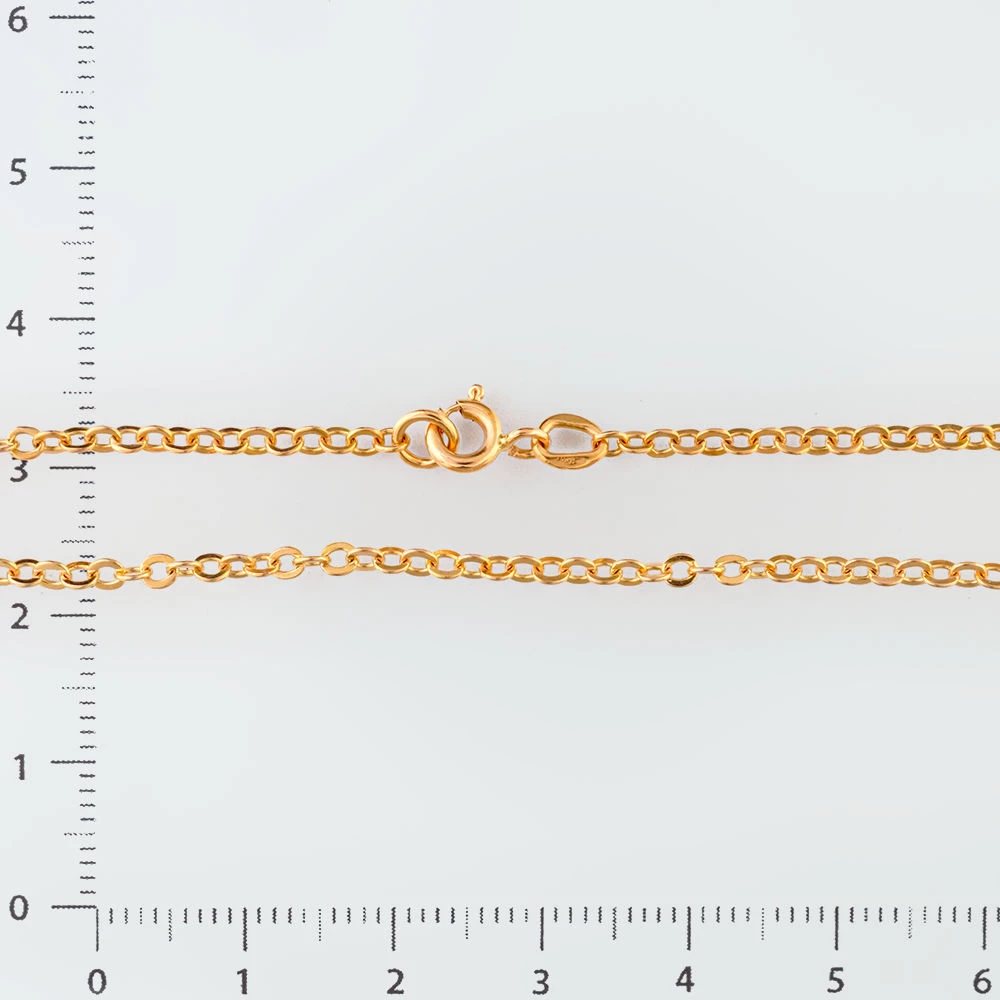 Цепь из красного золота 585 пробы