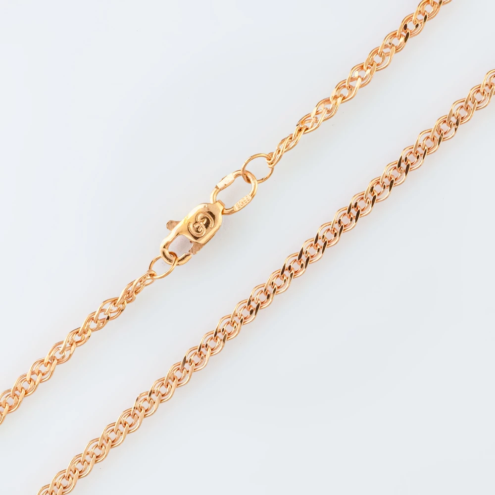 Цепь из красного золота 585 пробы