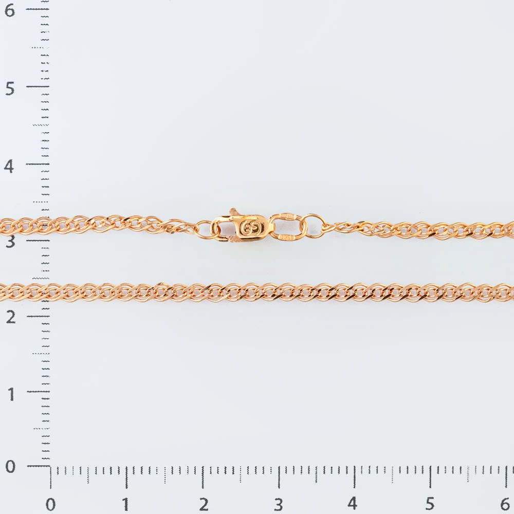 Цепь из красного золота 585 пробы