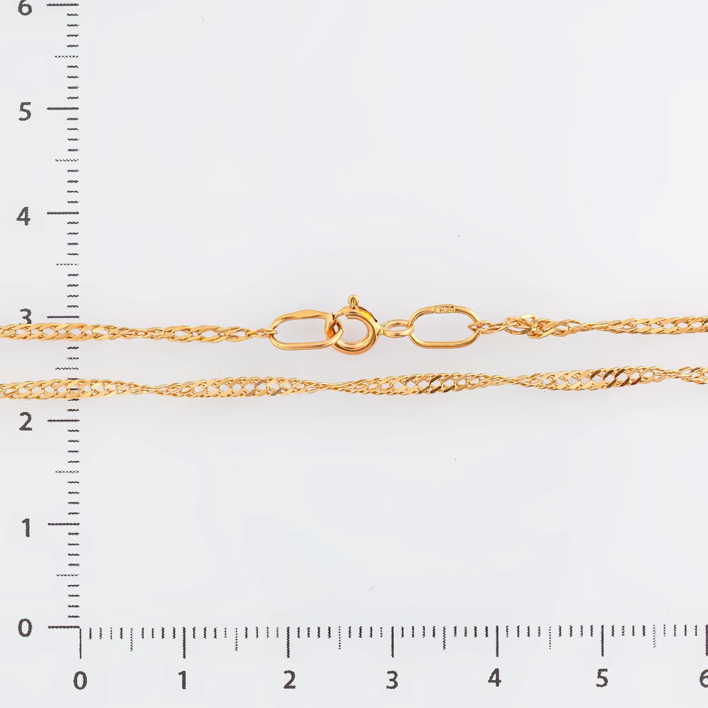 Цепь из красного золота 585 пробы