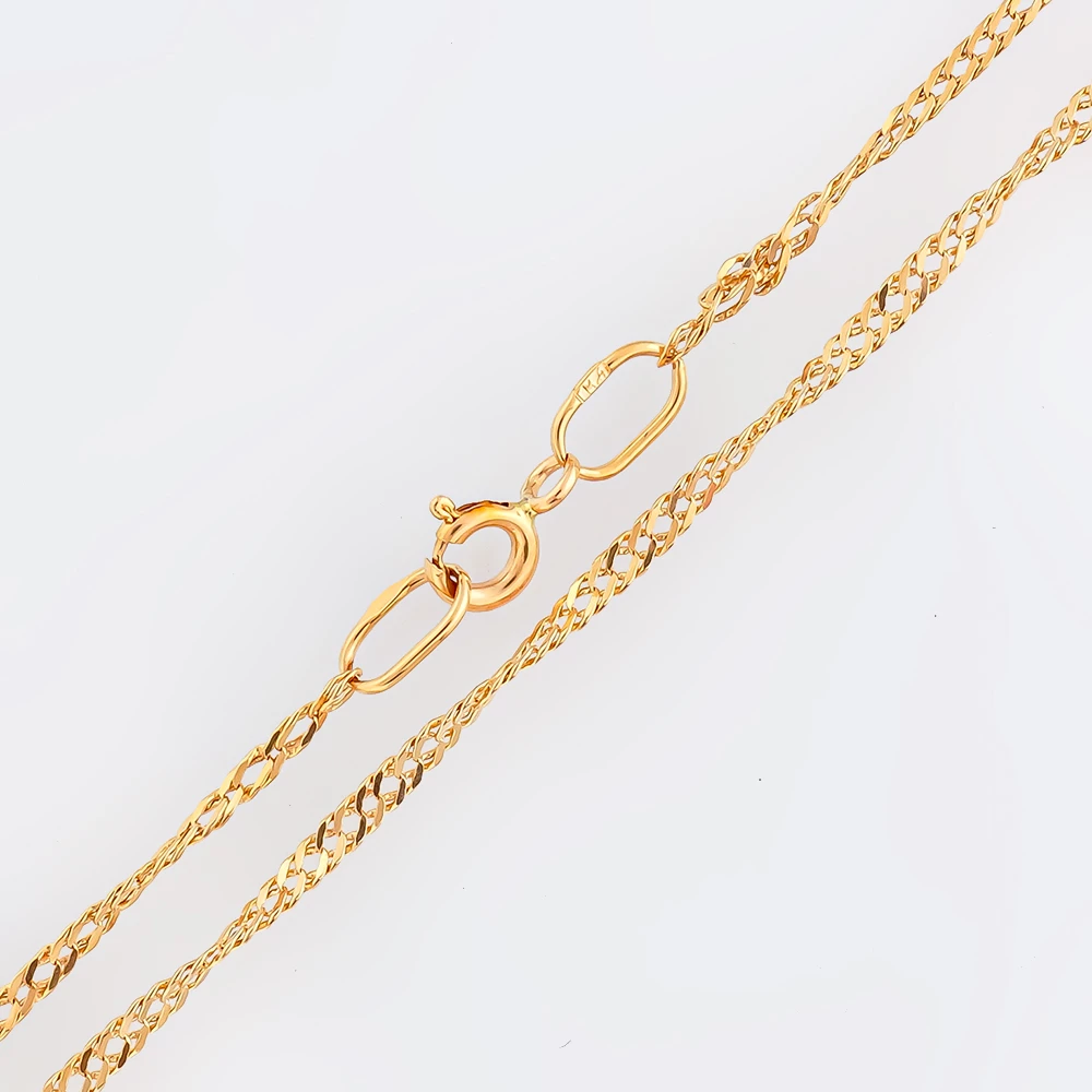 Цепь из красного золота 585 пробы